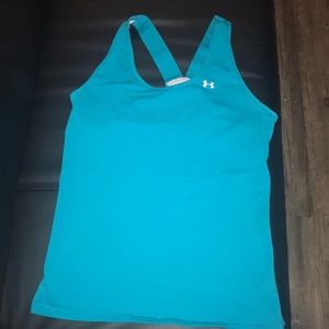 Teal Under Armour tank top!